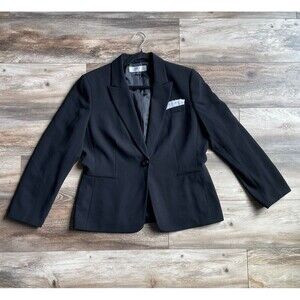 Tahari Arthur S. Levine Button Down Suit Jacket Size 16 Career Office Work